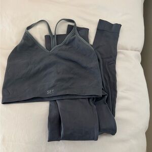 SET Active Charcoal Sports Bra